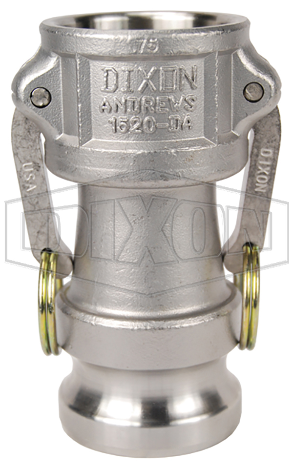 Dixon® Cam & Groove Jump Size Coupler x Adapter (Type DA)